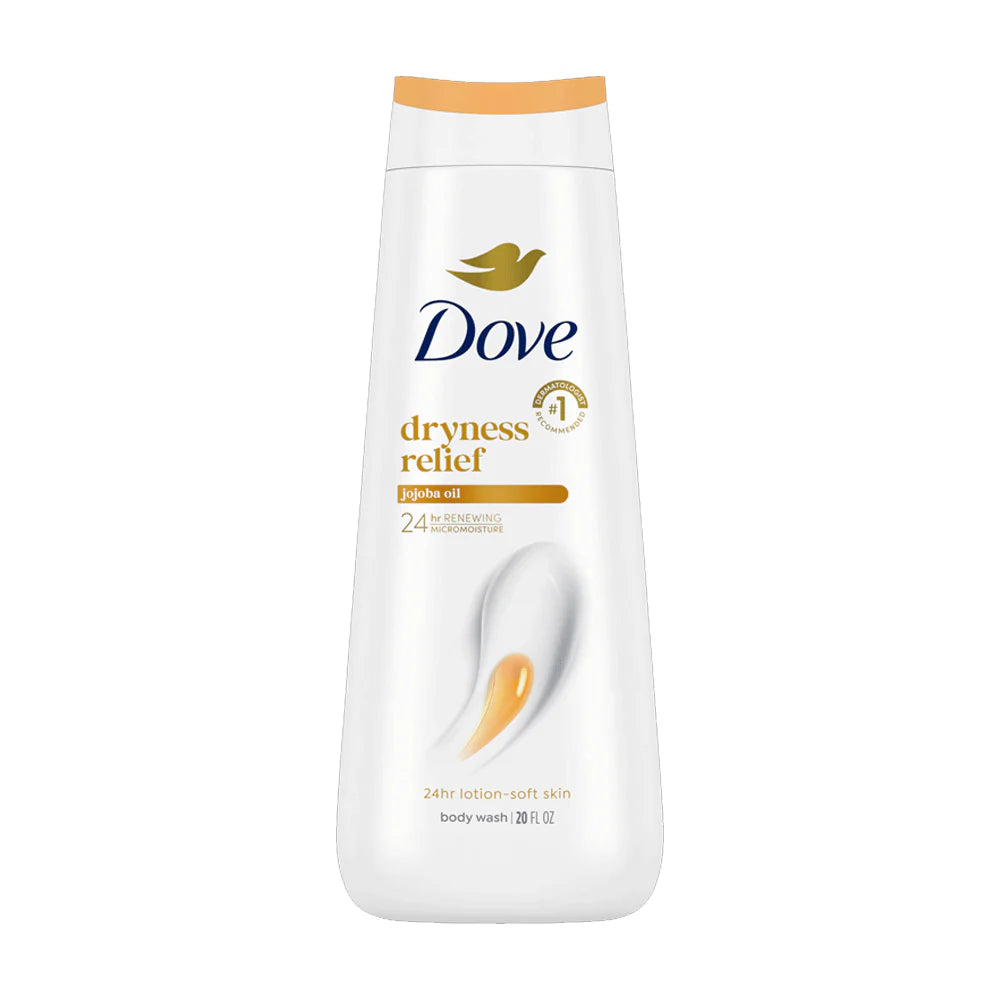 DOVE DRYNESS RELIEF JOJOBA OIL BODY WASH 591ML