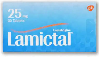 LAMICTAL TABLET 25 MG 3X10S