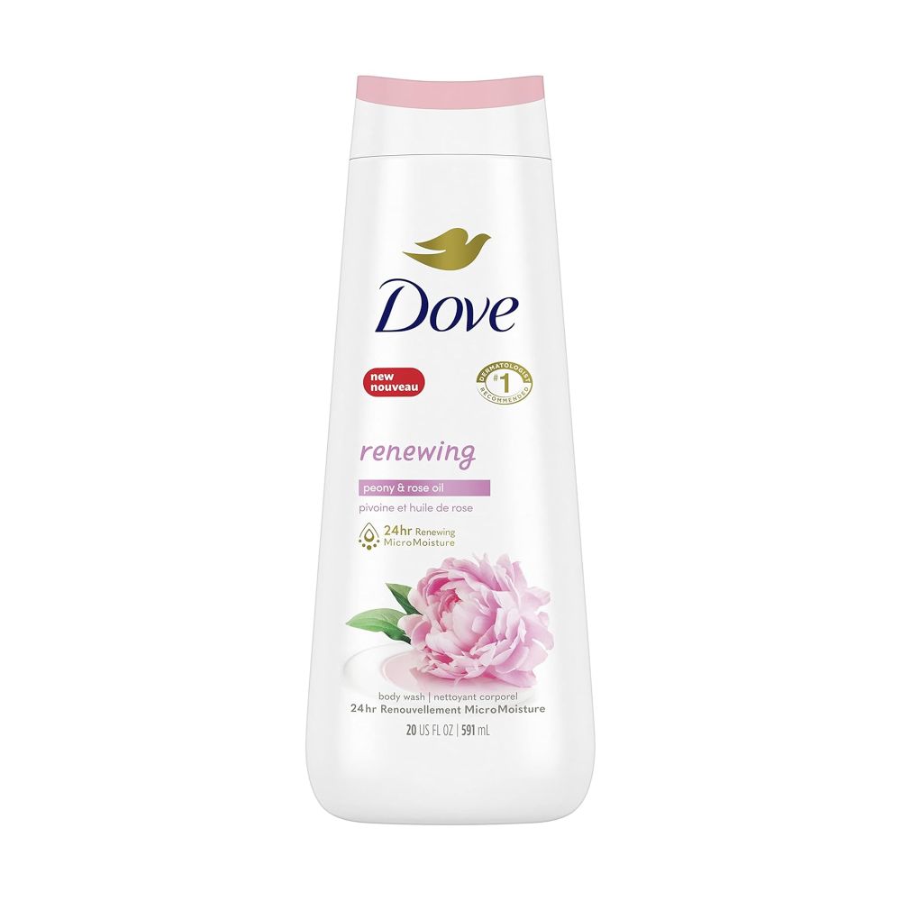 DOVE RENEWING PEONY & ROSE OIL NOURISHING BODY WASH 591 ML