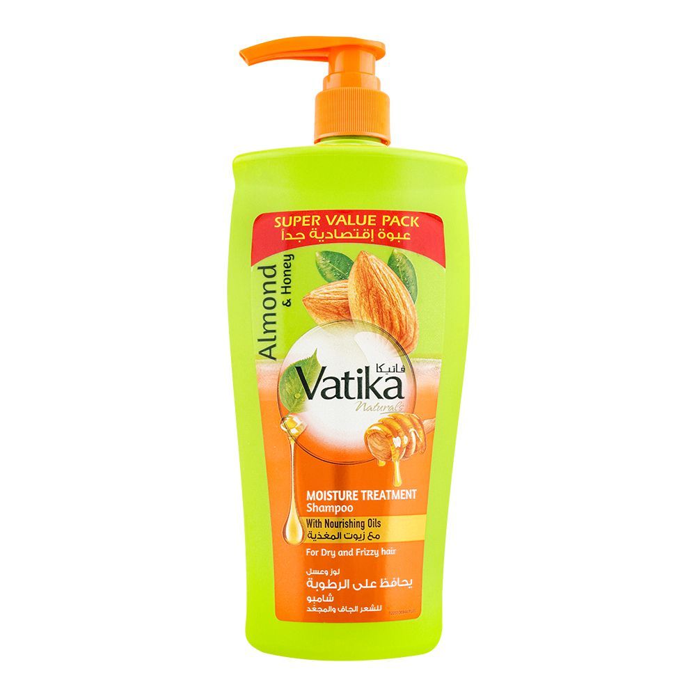 VATIKA MOISTURE TREATMENT SHAMPOO FOR DRY AND FRIZZY HAIR 650ML