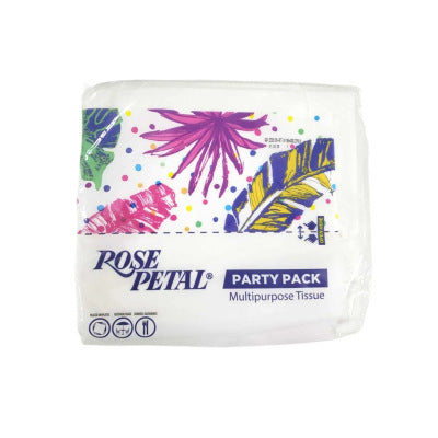ROSE PETAL TISSUE PARTY PACK WHITE 300 SHEET