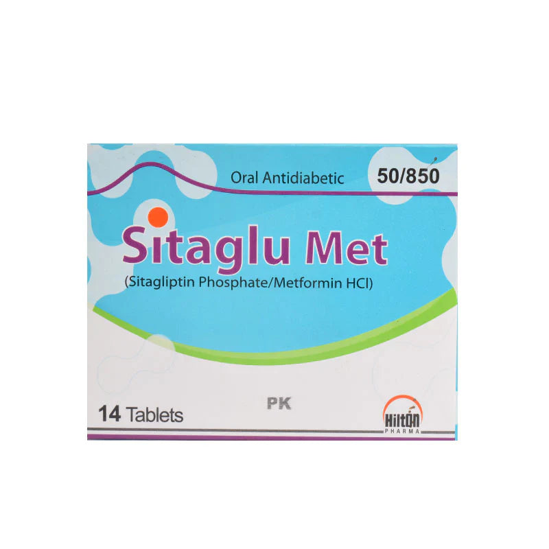 SITAGLUÂ MET TABLET 50/850MG 2X7S