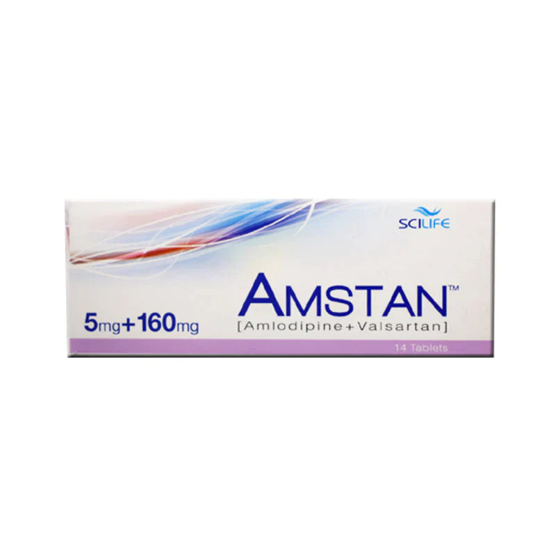 AMSTAN 5/160MG TABLET 2X14S