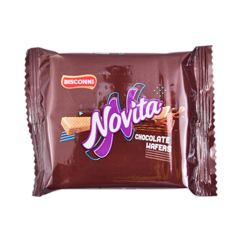 BISCONNI NOVITA CHOCOLATE WAFE 12 GM