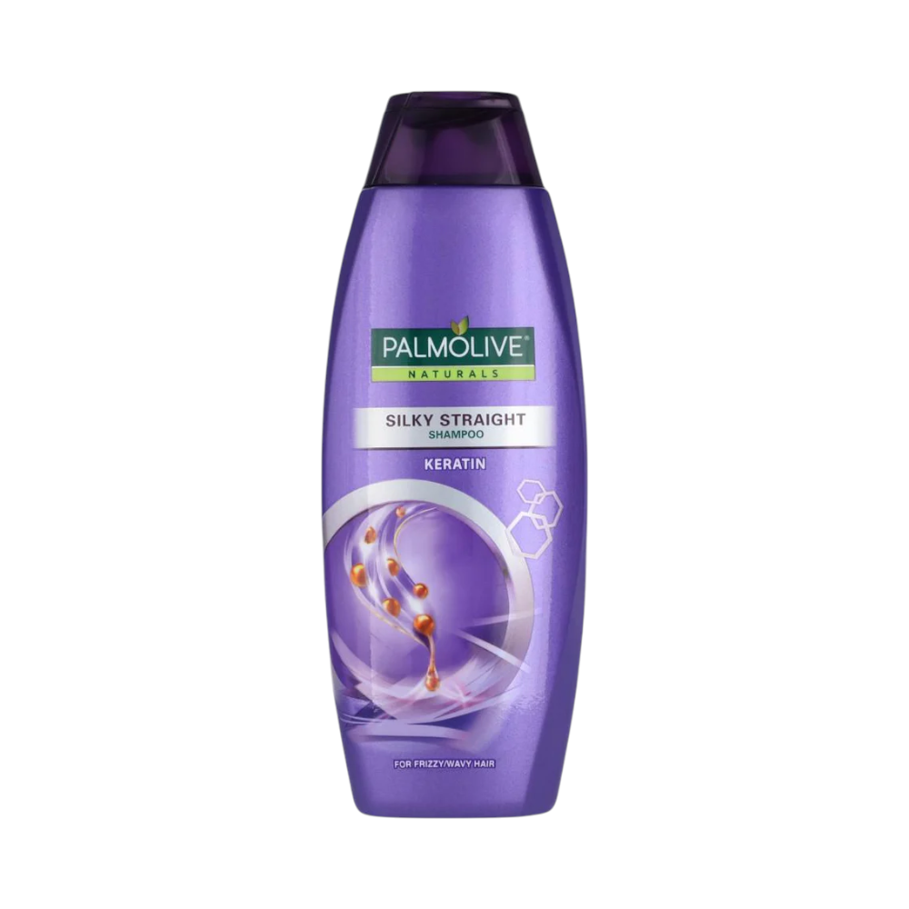 PALMOLIVE SHAMPOO SILKY STRAIGHT KERATIN 375 ML