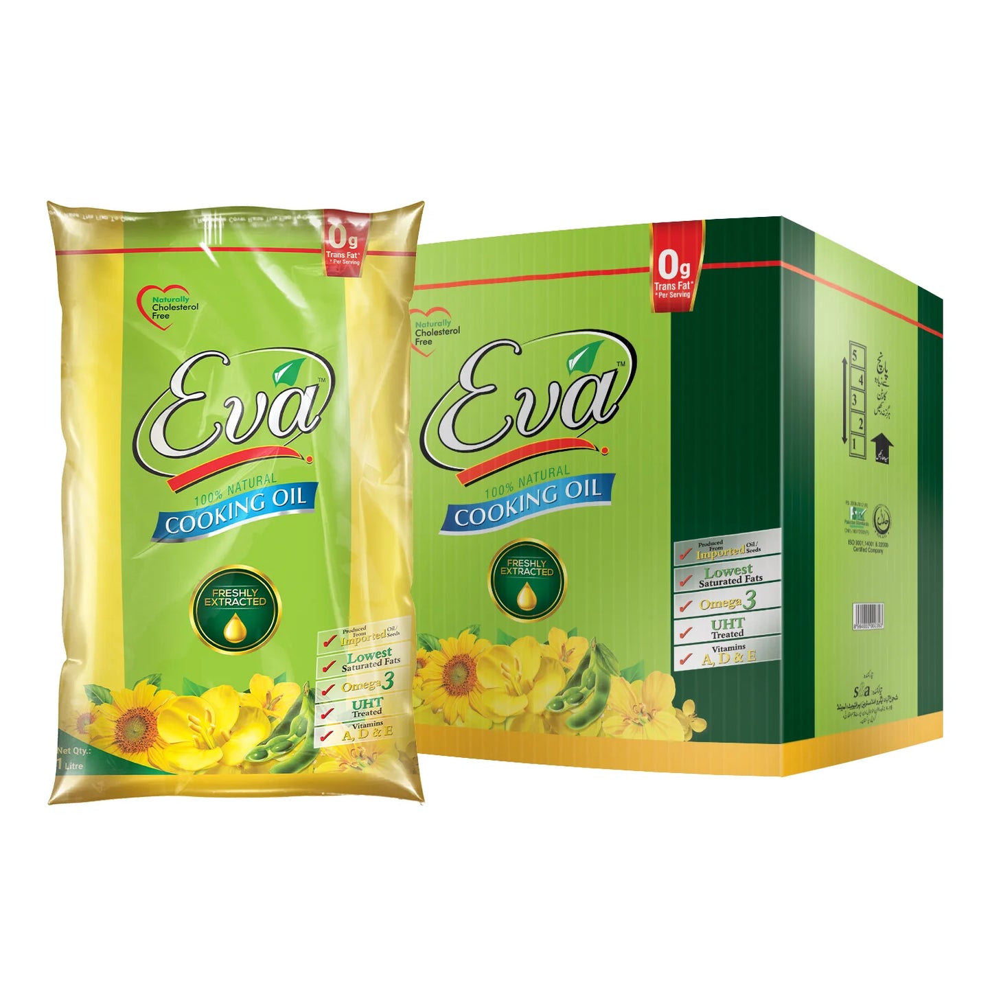 EVA - COOKING OIL- 5 LTR POUCH 1*5