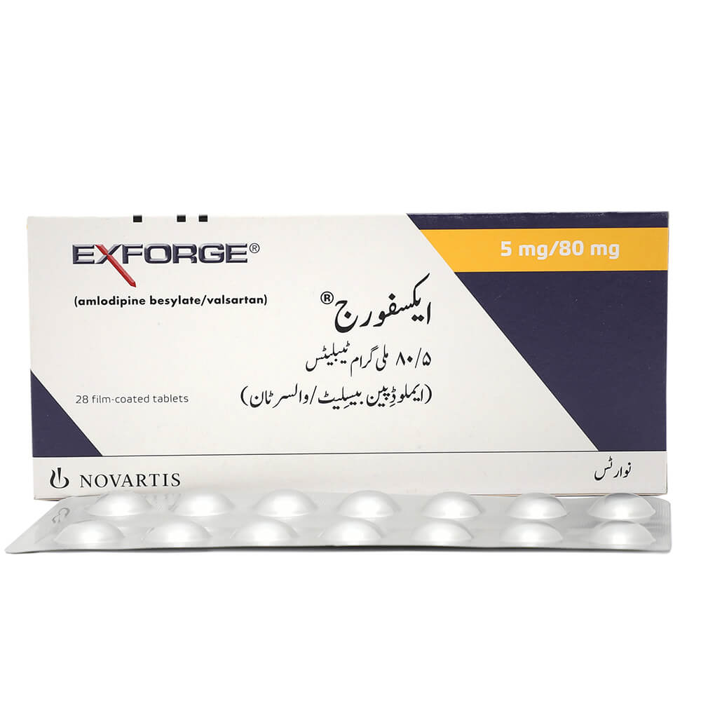 EXFORGE TABLET 5/160 MG 2X14S