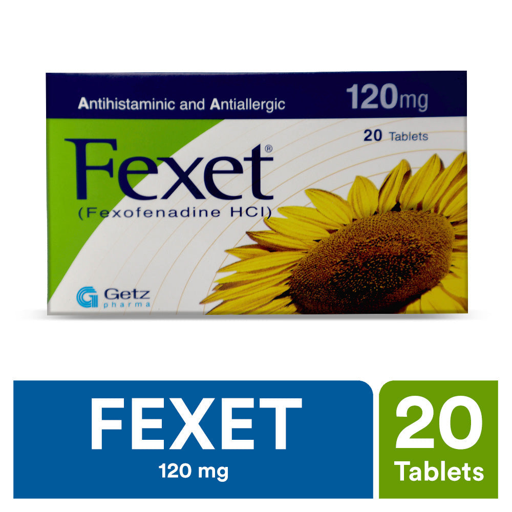 FEXET TABLET 120 MG 2X10S