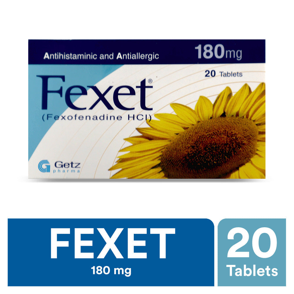 FEXET TABLET 180 MG 2X10S