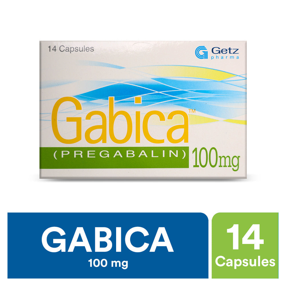 GABICA CAPSULE 100 MG 2X7S