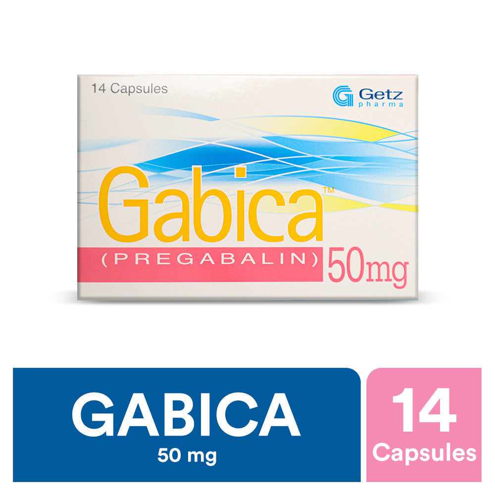 GABICA CAPSULE 50 MG 2X7S