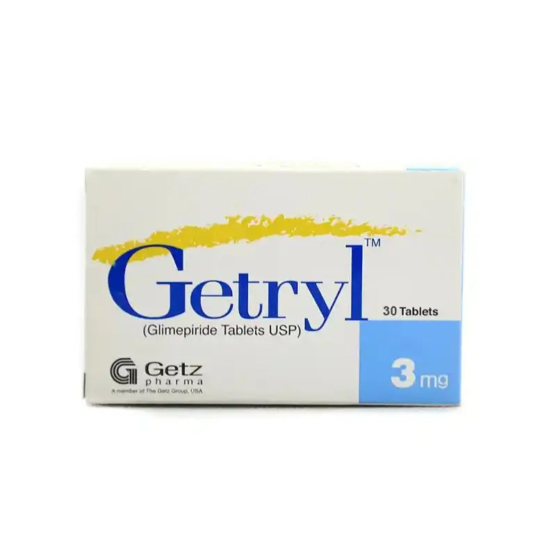 GETRYL TABLET 3 MG 3X10S