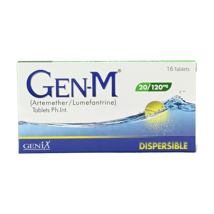 GEN-M TABLET 20/120 MG 2X8S