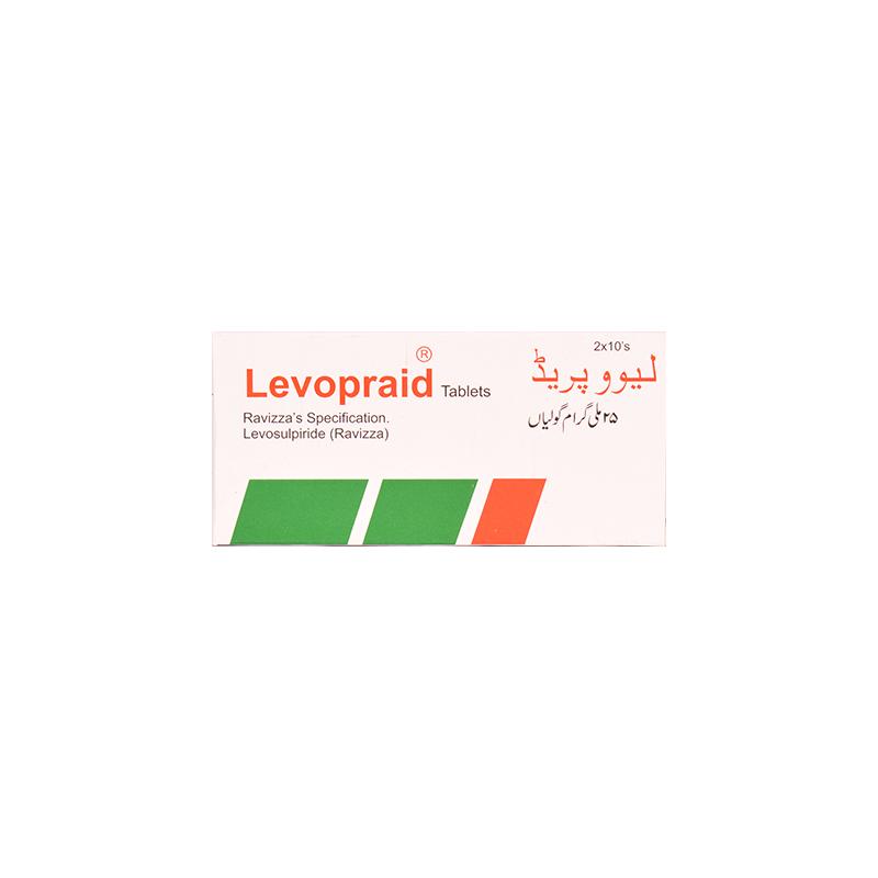LEVOPRAID TABLET 25MG 2X10S
