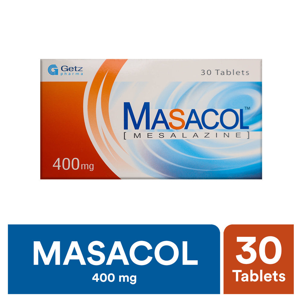 MASACOL TABLET 400 MG 3X10S