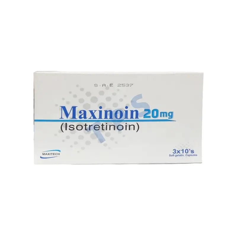 MAXINOIN 20MG 3X10S