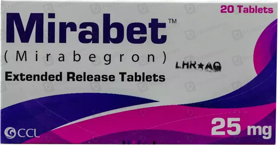 MIRABET TABLET 25MG 2X10'S