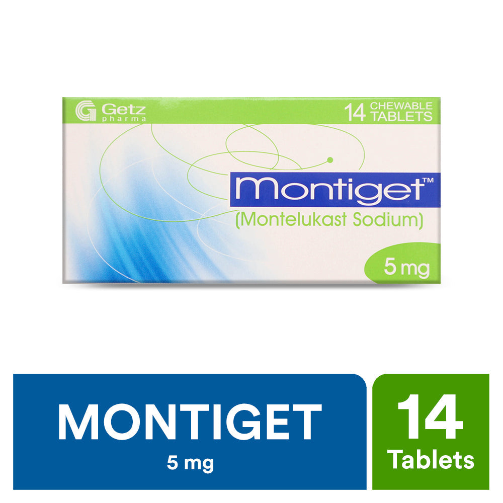 MONTIGET TABLET 5 MG 2X7S