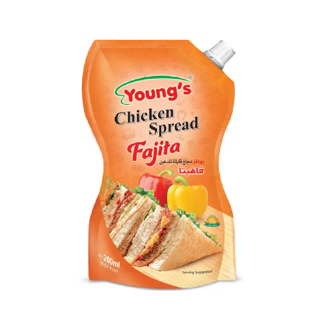 YOUNGS CHICKEN SPREAD FAJITA 200 ML