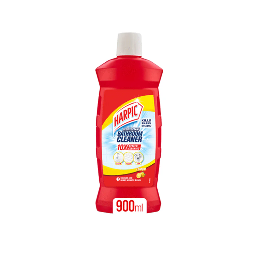 HARPIC BATHROOM CLEANER LEMON 900 ML
