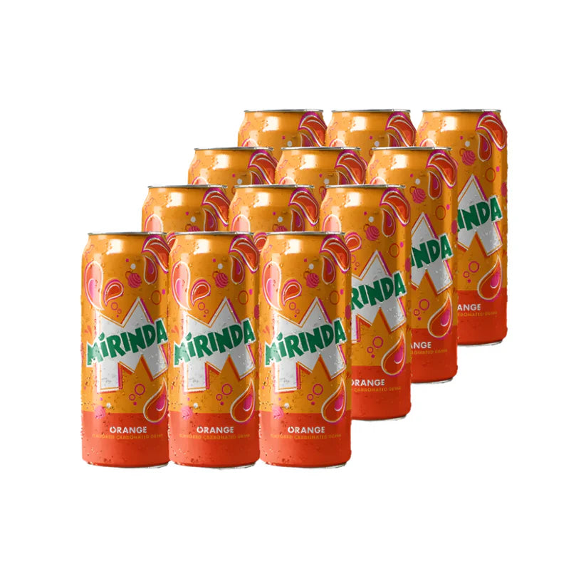 MIRINDA SLIM CAN 250 ML-CARTON 1X12