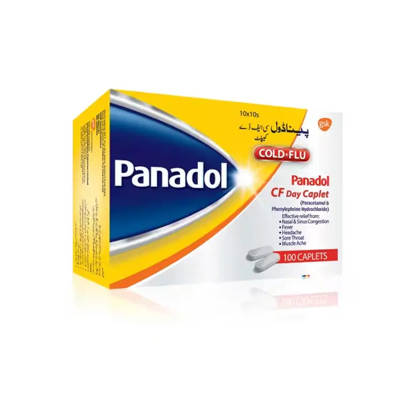 PANADOL CF DAY CAPLET 10X10S