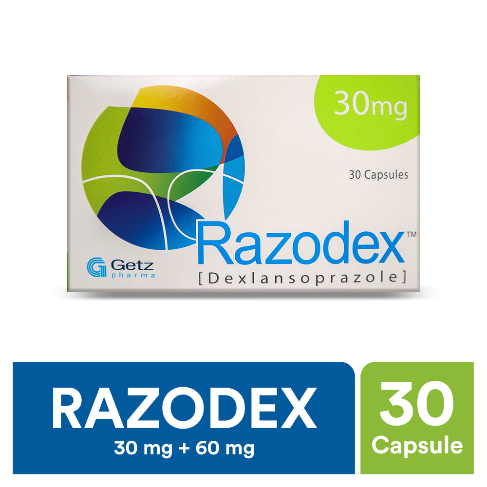 RAZODEX 30MG CAPSULE 3X10S