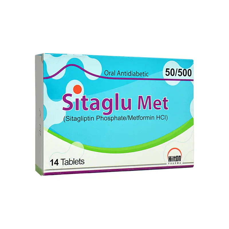 SITAGLU MET TABLET50/500 MG 4X7S