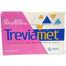 TREVIAMET 50+850 MG TABLET 2X7S