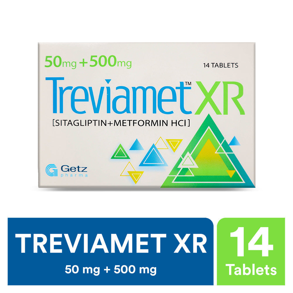 TREVIAMET XR 50/500MG 2X7S