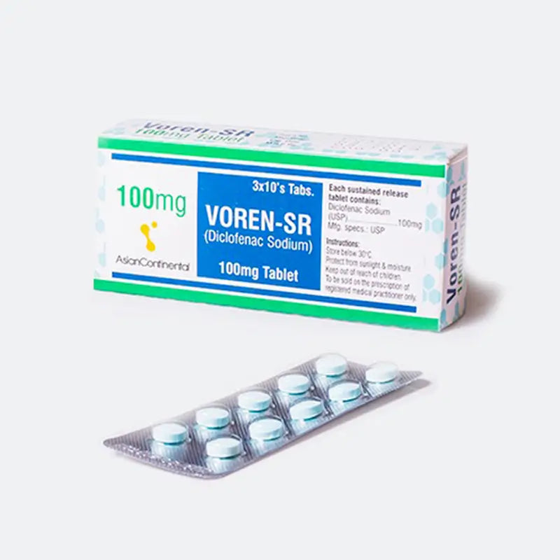 VOREN SR 100MG TABLET 3X10S
