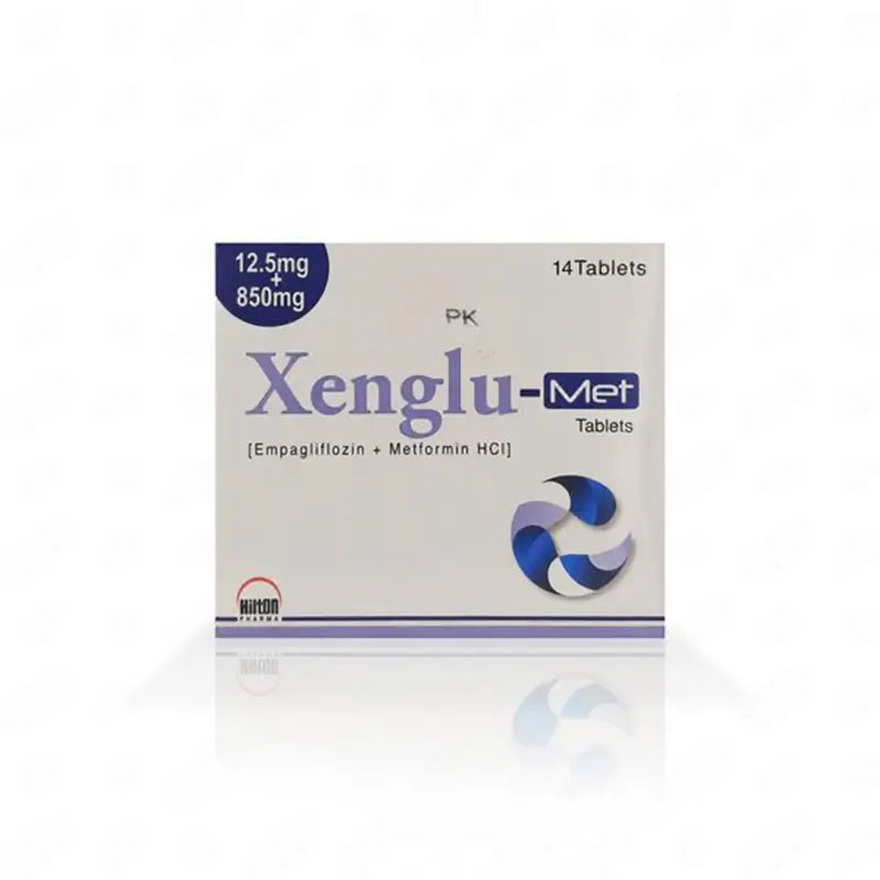 XENGLU-MET 12.5//850 MG 2X14S