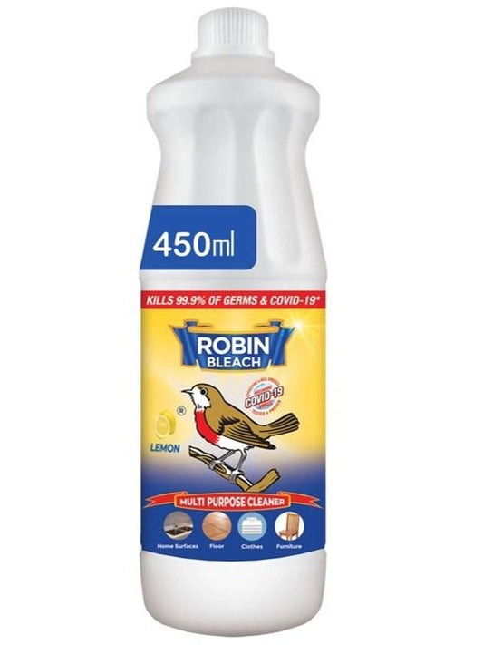 ROBIN BLEACH LIQUID LEMON 450 ML