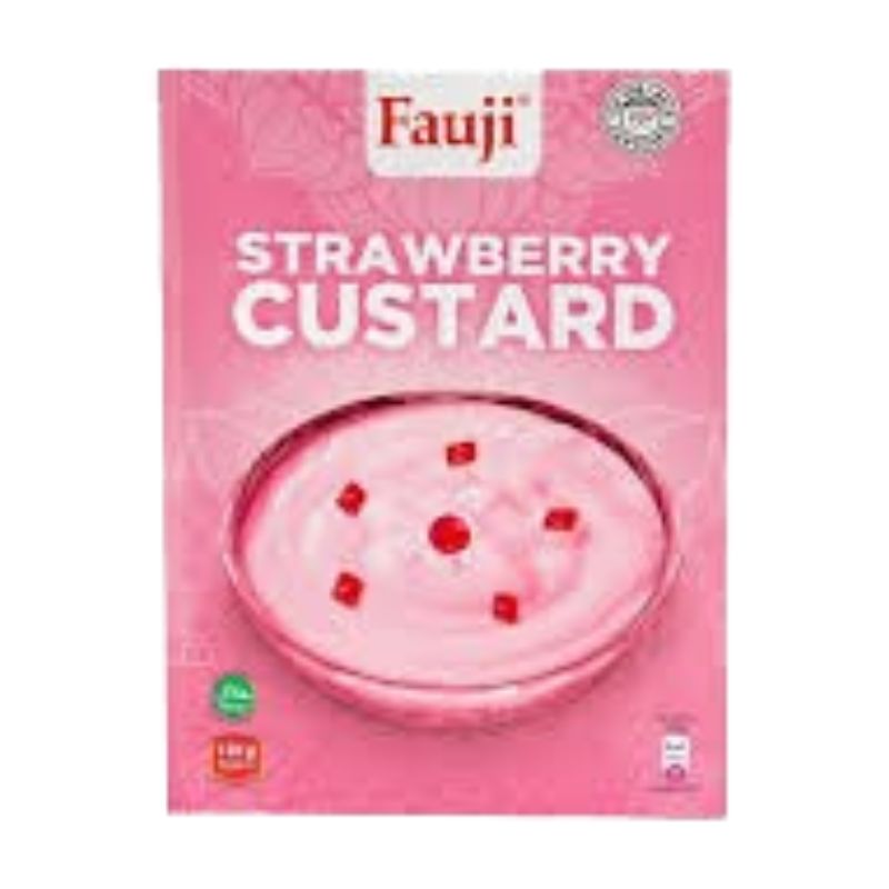 FAUJI STRAWBERRY CUSTARD 275G