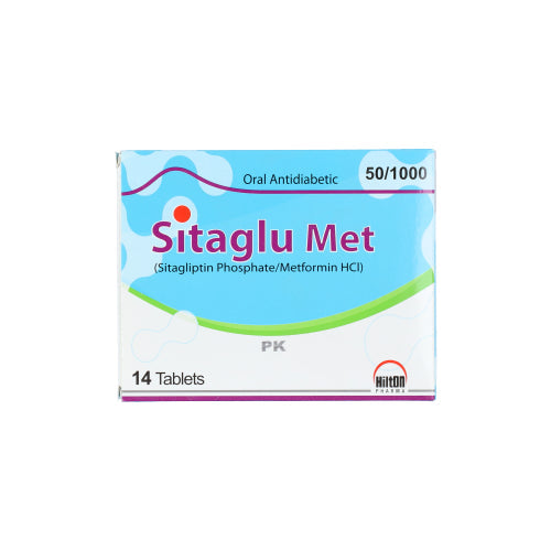 SITAGLU MET TABLET 50/1000MG 2X7S