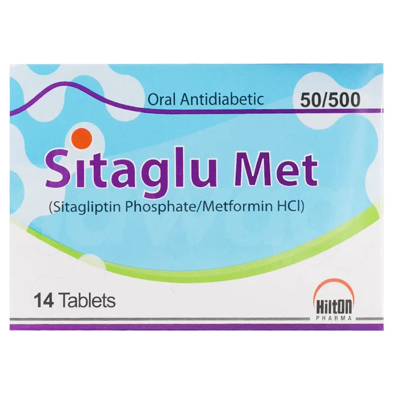 SITAGLU MET TABLET 50/500 MG 2X7S