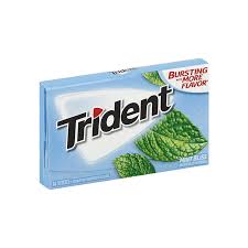 TRIDENT CHEWING GUM SUGUR FREE MINT BLISS 14's