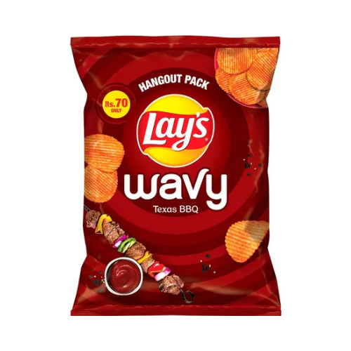 LAYS WAVY TEXAS BBQ 45GM