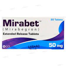 MIRABET TABLETS 50MG 2X10'S