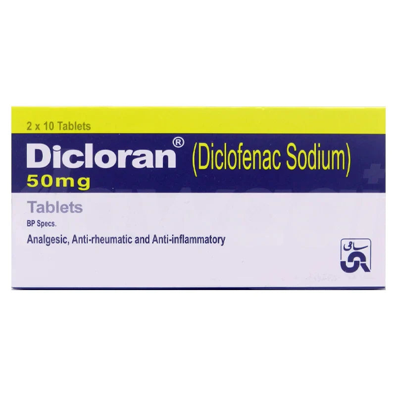 DICLORAN TABLET 50 MG 3X10S