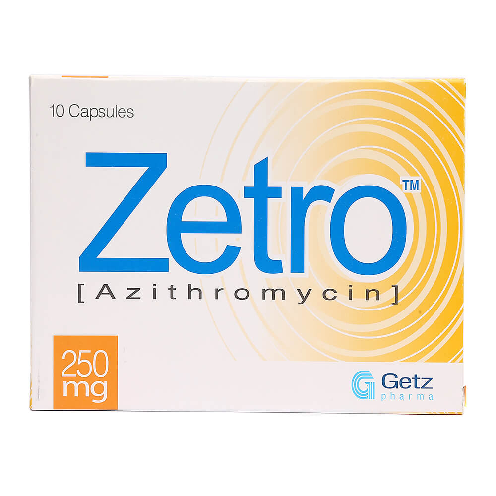 ZETRO CAPSULE 250 MG 10S