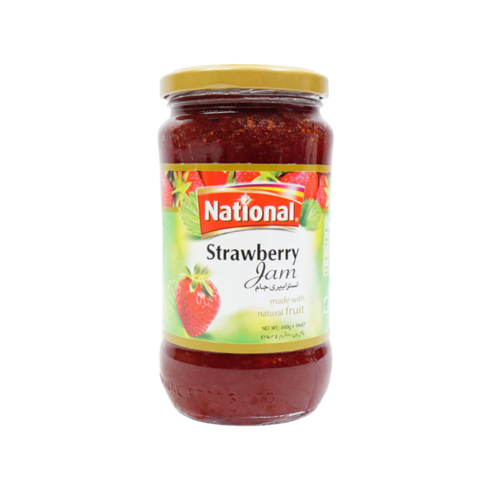 NATIONAL JAM STRAWBERRY 440 GM