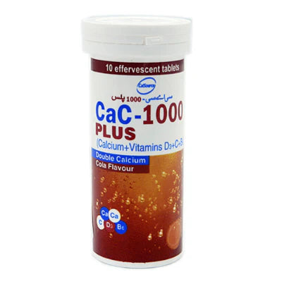 CAC-1000 PLUS TABLET COLA 10s