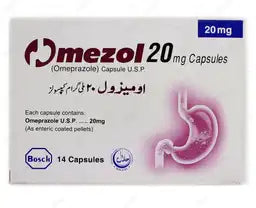 OMEZOL CAPSULE 20 MG 2X7S