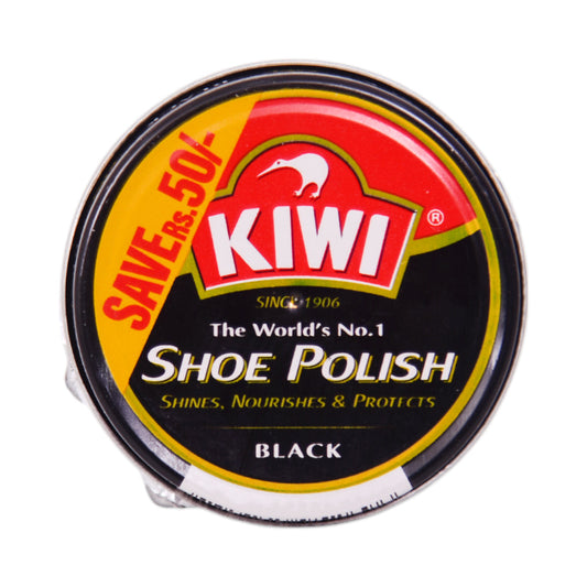 KIWI SHOE POLISH BLACK TIN 45 ML PROMO PACK