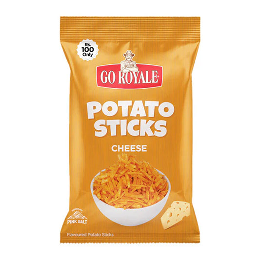 GO ROYALE POTATO STICK CHEESE NIMKO 100G