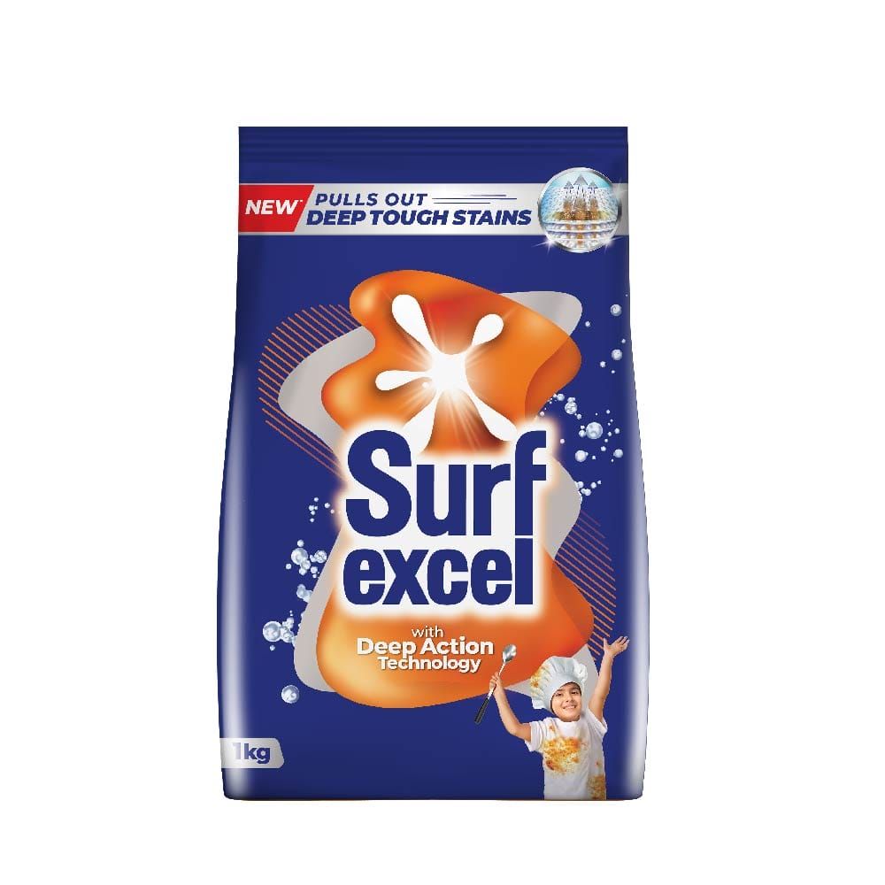 SURF EXCEL DETERGENT  POWDER, 1Kg