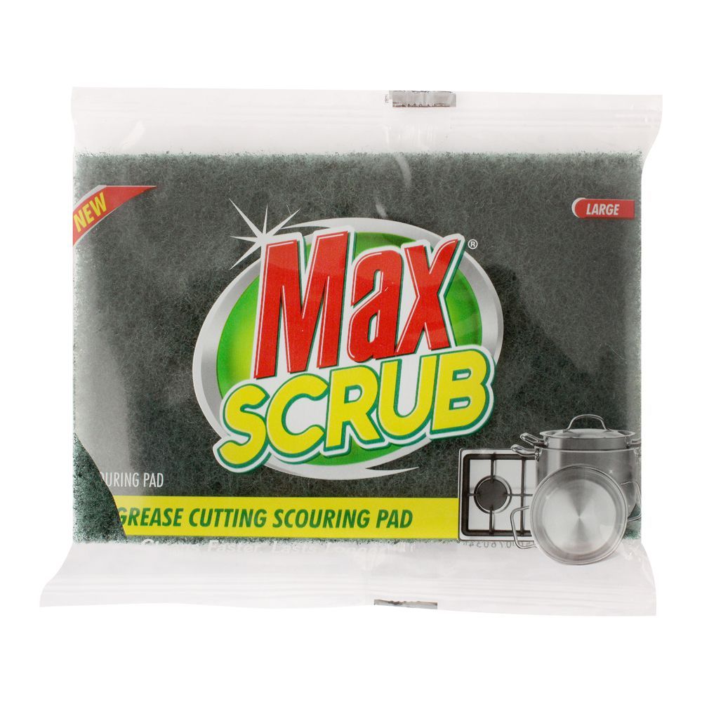 MAX GREASING CUTTING LARGE SCOURING PAD 1s