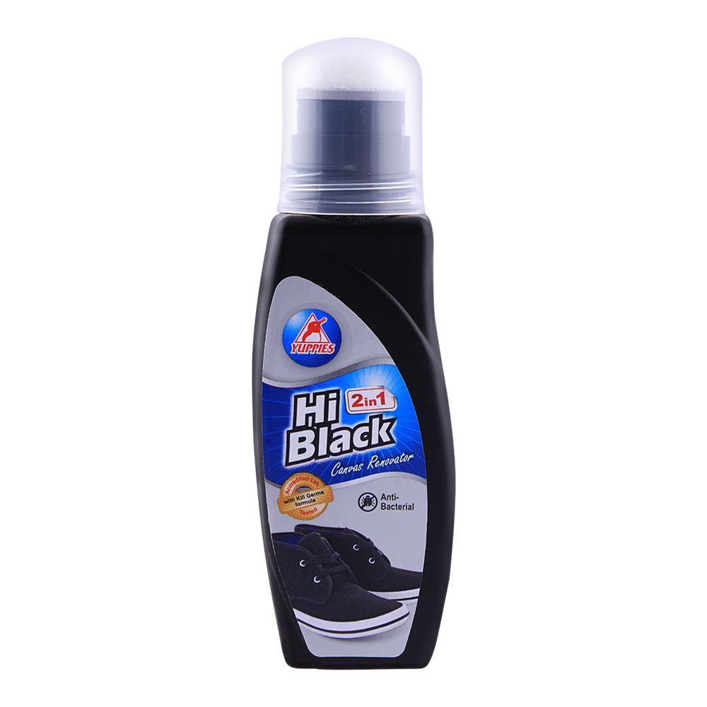 YUPPIES HI BLACK 2IN1 SHOE CANVAS RENOVATOR 75ML