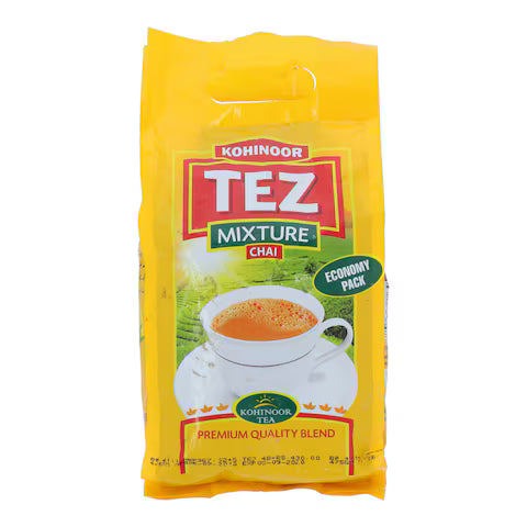 KOHINOOR TEZ MIXTURE CHAI ECONOMY PACK 475G